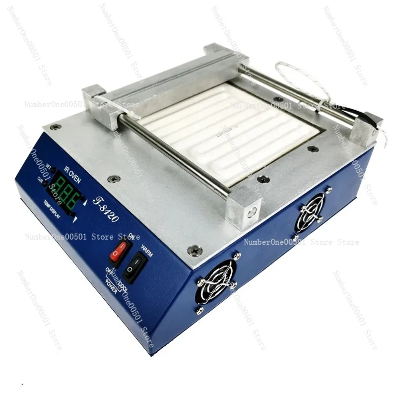 Infrared Bga Rework Station - فرن التسخين المسبق T-8120، لوحة تسخين