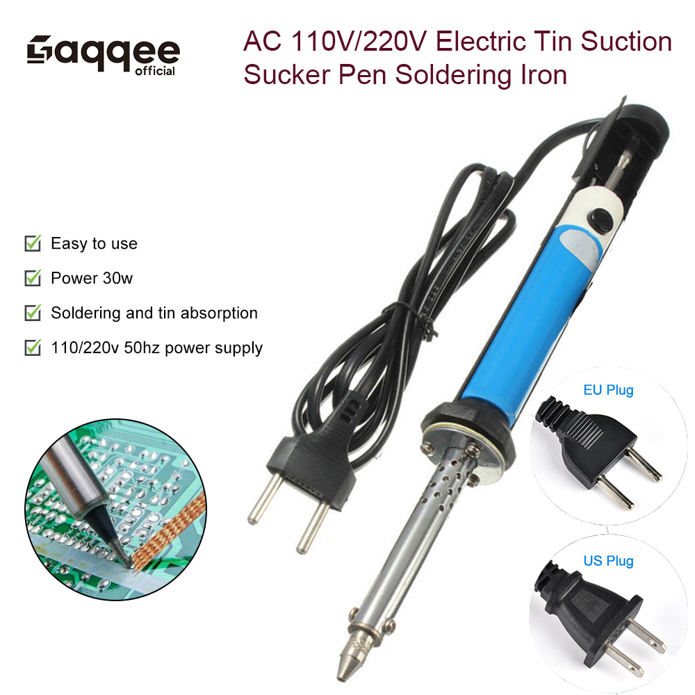 Desoldering Pump Electric Vacuum Station - أداة شفط القصدير الكهربائية بجهد 110