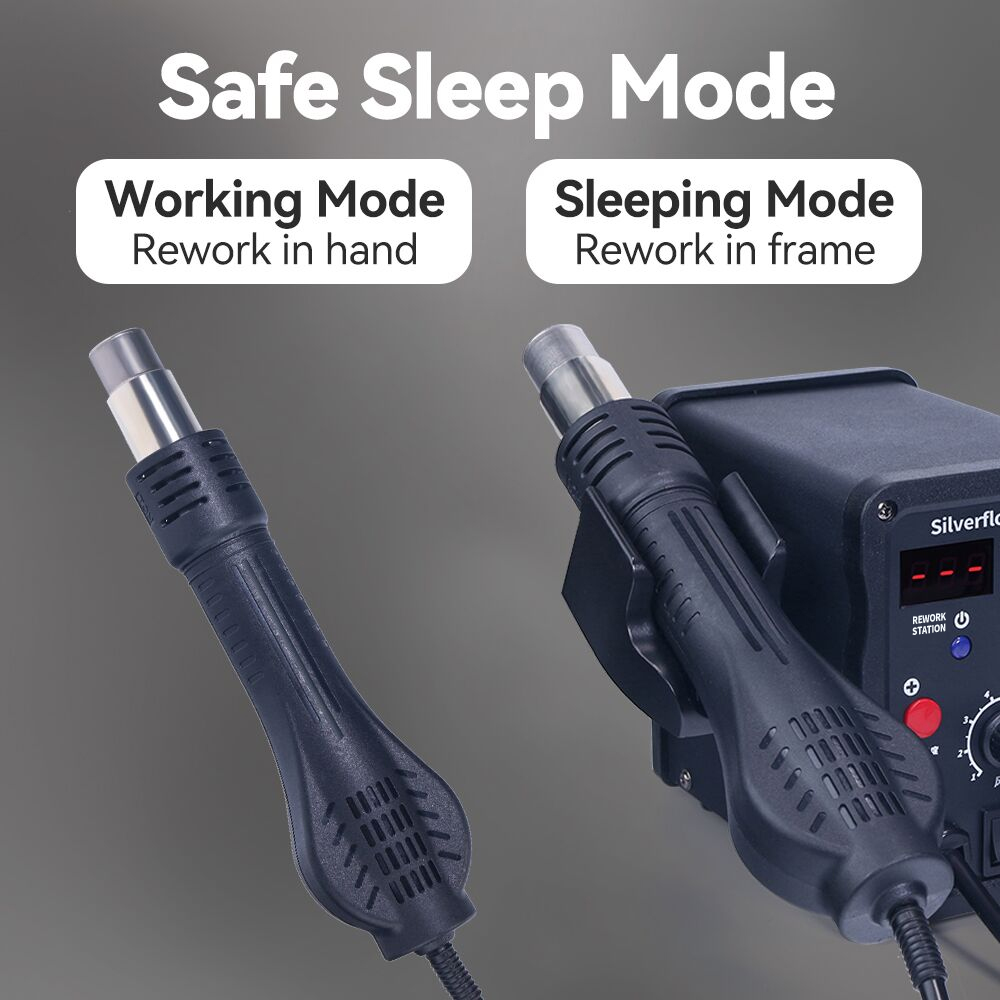 محطة لحام Silverflo 8586D 2 في - مراجعة T12 Soldering Station Oled وسعره