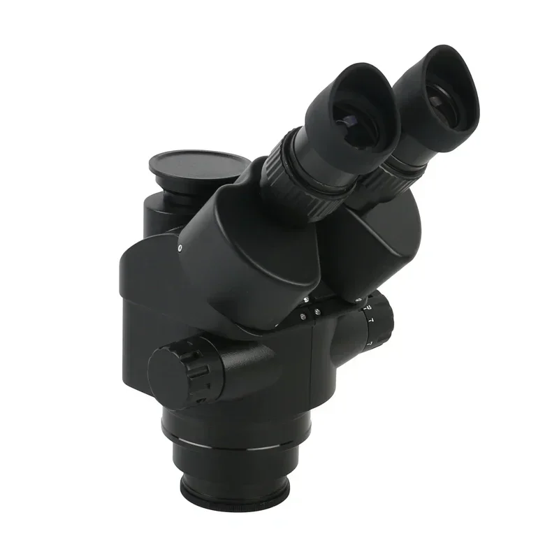 Simul البؤري ثلاثي العينيات مج - مراجعة Trinocular Stereo Microscope 7X-45X وسعره