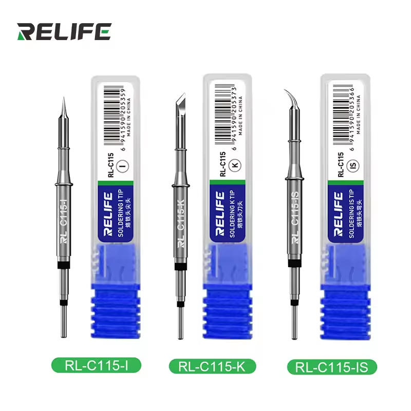 RELIFE C115-K/I/IS نانو المستو - مراجعة C115 Nano Soldering Iron Station وسعره