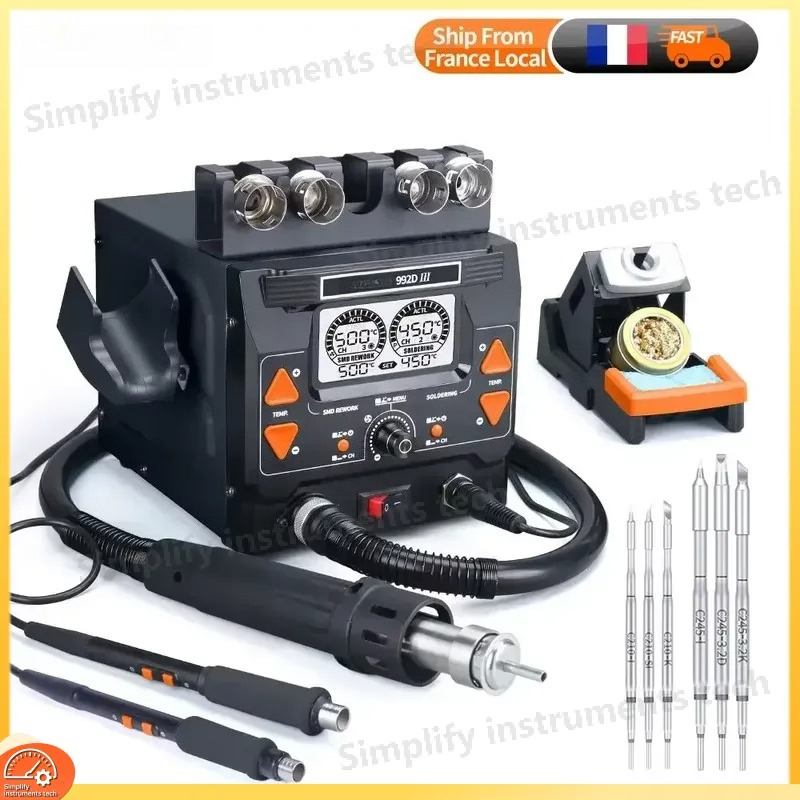 محطة لحام سيلفرفلو 992D III بق - مراجعة C210 Precision Soldering Station وسعره