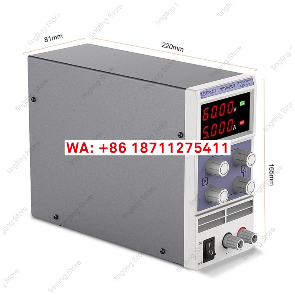 مصدر طاقة منظم تيار مستمر قابل - مراجعة High Precision Dc Power Supply 30V 10A وسعره