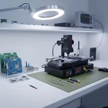 محطة إعادة عمل BGA بالأشعة تحت - مراجعة Infrared Bga Rework Station وسعره