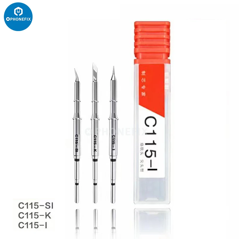 C210 C245 C115 الدقة نانو لحام - مراجعة C115 Nano Soldering Iron Station وسعره