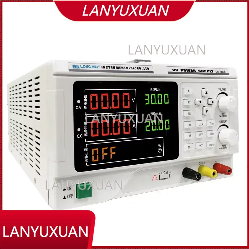 مزود طاقة تيار مستمر قابل للبر - مراجعة High Precision Dc Power Supply 30V 10A وسعره