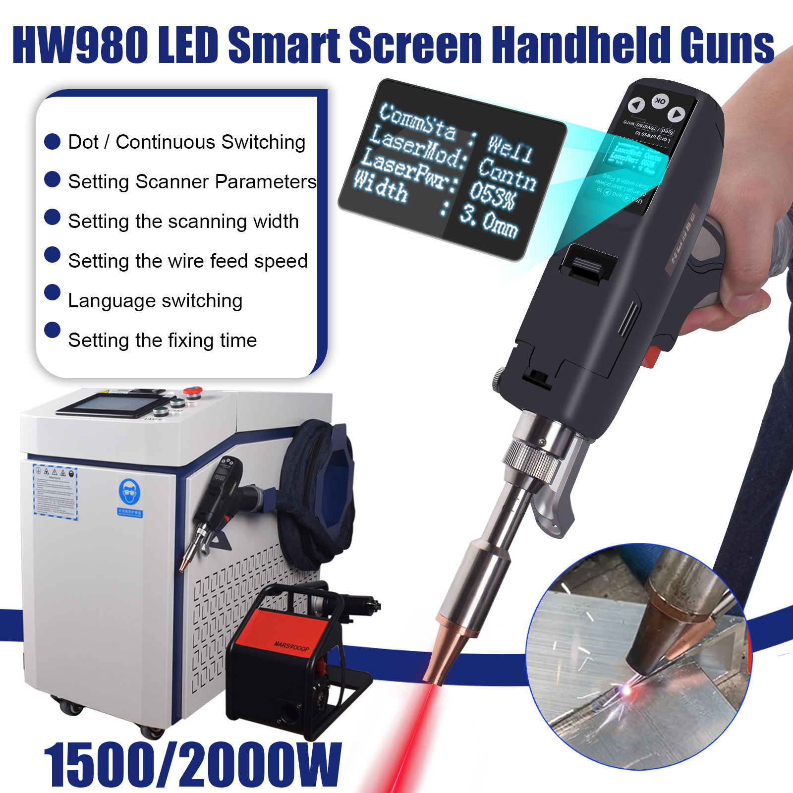 آلة لحام ليزر محمولة باليد متع - مراجعة Laser Soldering Machine Handheld وسعره