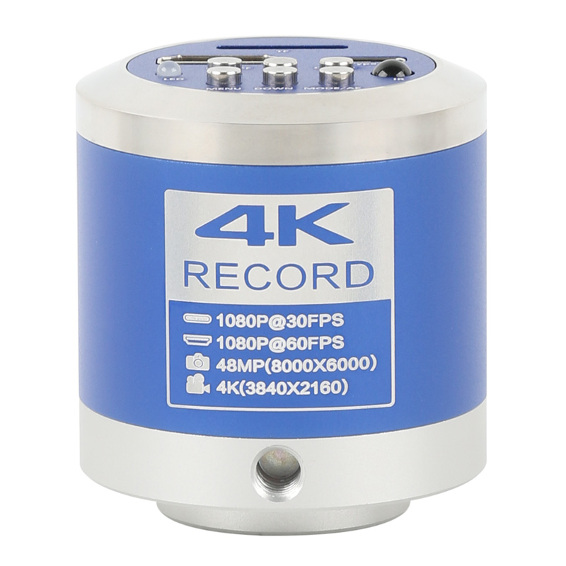 كاميرا فيديو بصرية 48 ميجابكسل - مراجعة 4K Microscope Camera Sony Sensor وسعره