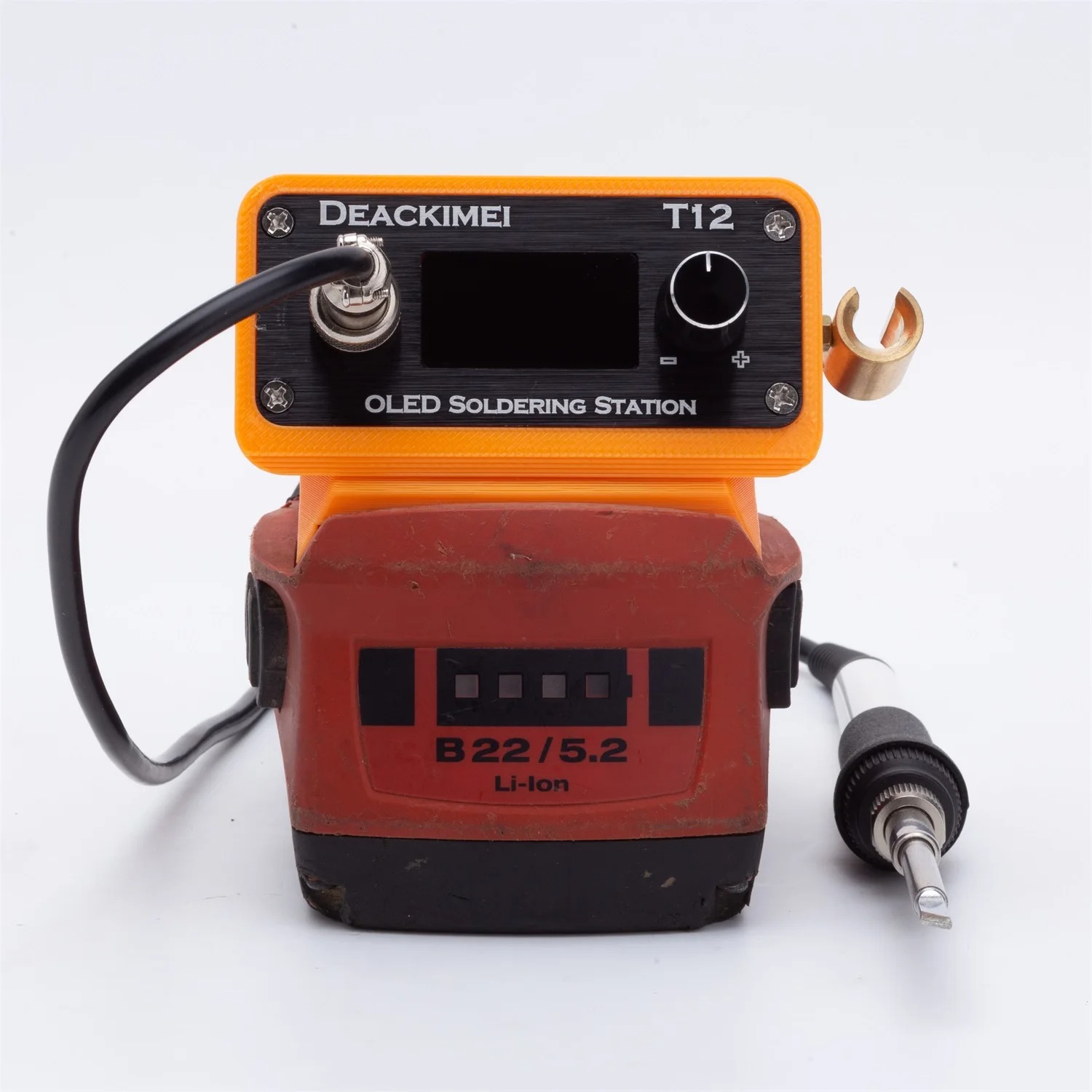 محطة لحام كهربائية لاسلكية HIL - مراجعة T12 Soldering Station Oled وسعره