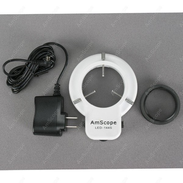 مجهر ستيريو ثلاثي العدسات من A - مراجعة Trinocular Stereo Microscope 7X-45X وسعره
