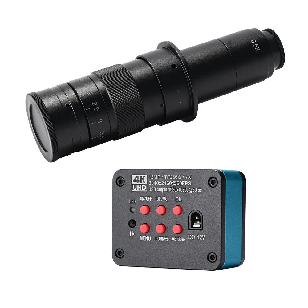 كاميرا ميكروسكوب رقمية صناعية  - مراجعة 4K Microscope Camera Sony Sensor وسعره