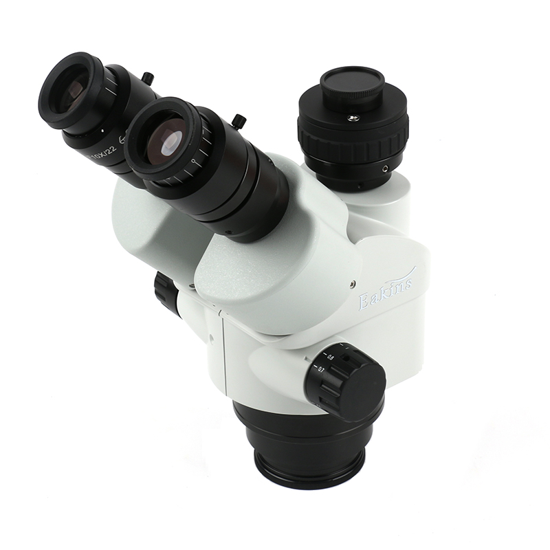 7x-45x صناعة ثلاثي العينيات مج - مراجعة Trinocular Stereo Microscope 7X-45X وسعره