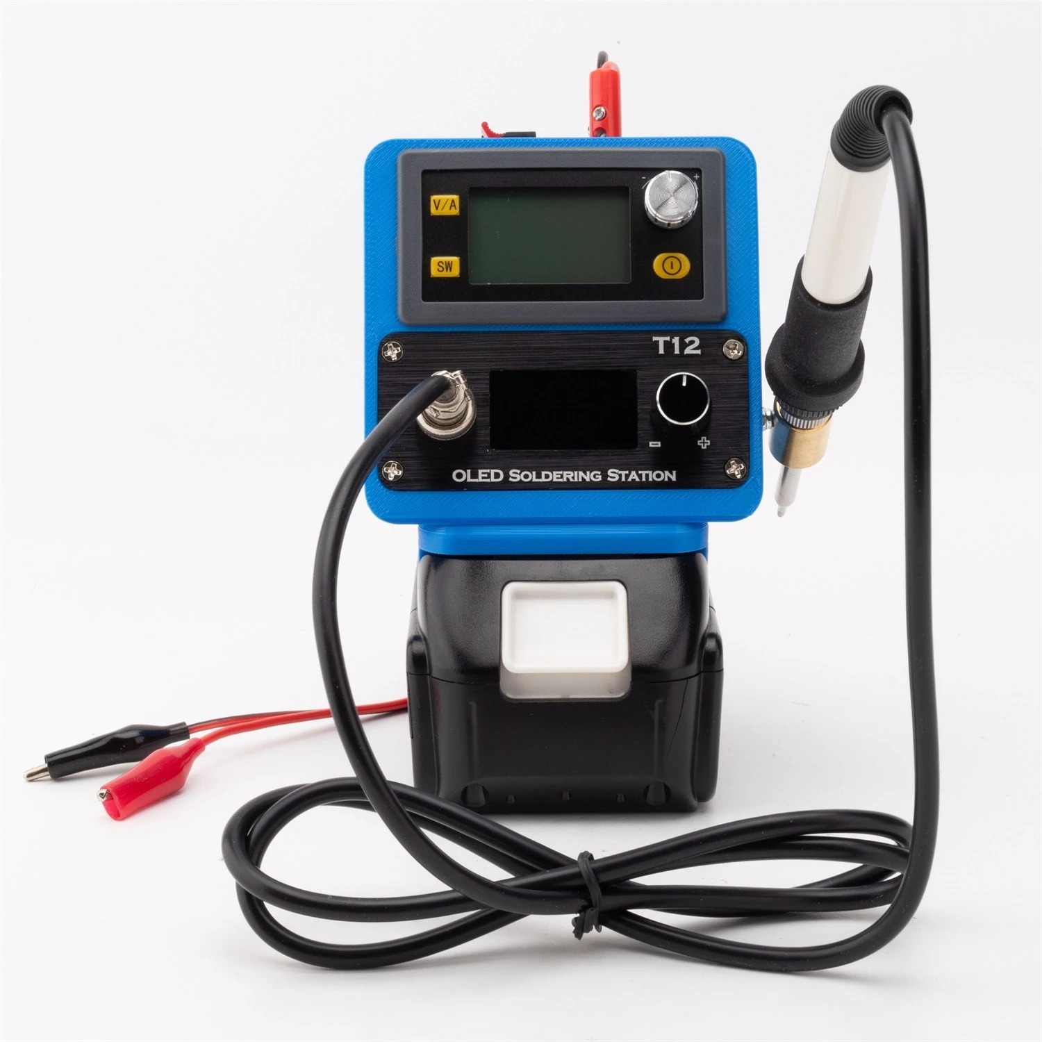 مكواة لحام T12 OLED سريعة التس - مراجعة T12 Soldering Station Oled وسعره