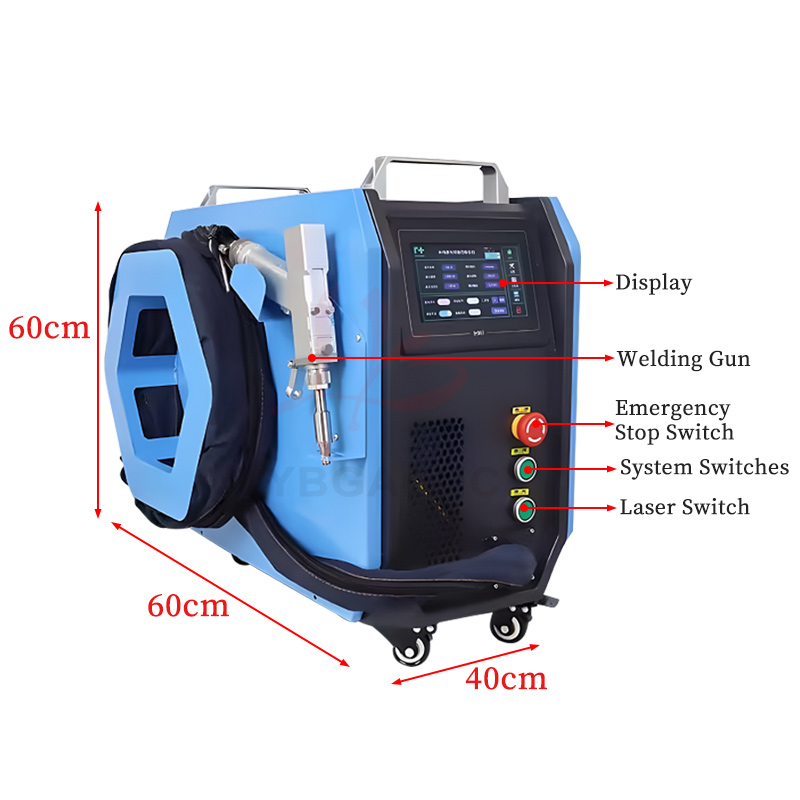 آلة لحام ليزر محمولة بتبريد هو - مراجعة Laser Soldering Machine Handheld وسعره
